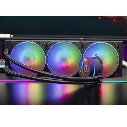Mars Gaming ML-ONE360 Negro FRGB Espejo Infinito 360mm 550W TDP